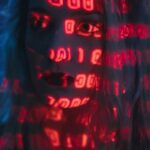 Ph.D. Program - Woman With Red Light On Face