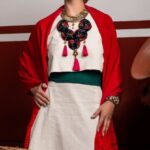 Regional Accreditation - Model in Traditional Folk Costume