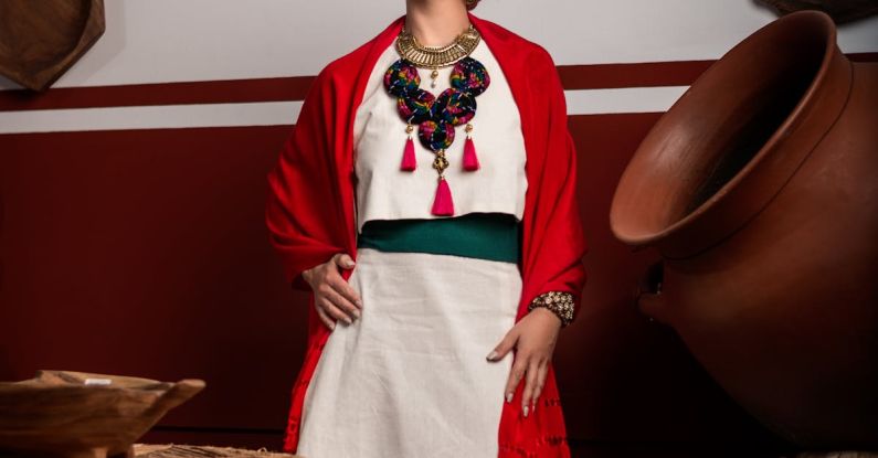 Regional Accreditation - Model in Traditional Folk Costume