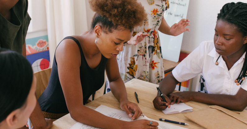 Group Projects - Photo of Women at the Meeting