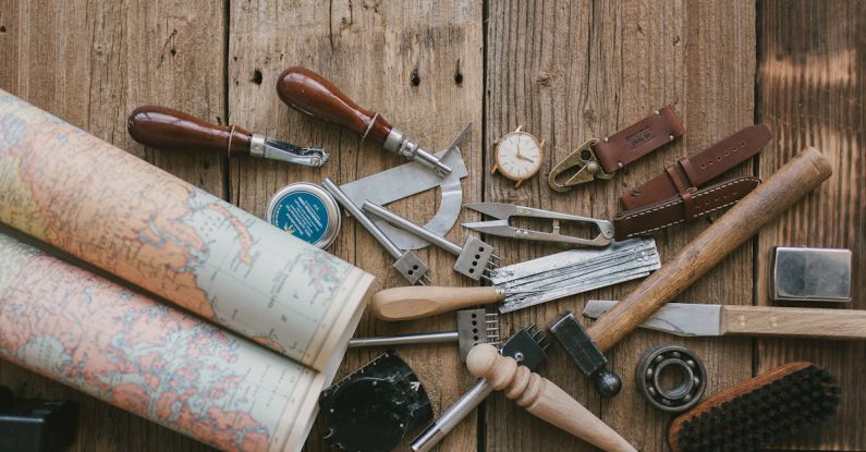 Mind Mapping Tools - A Bunch of Tools for Leather Crafting